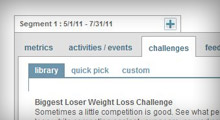 Choose a suggested challenge.